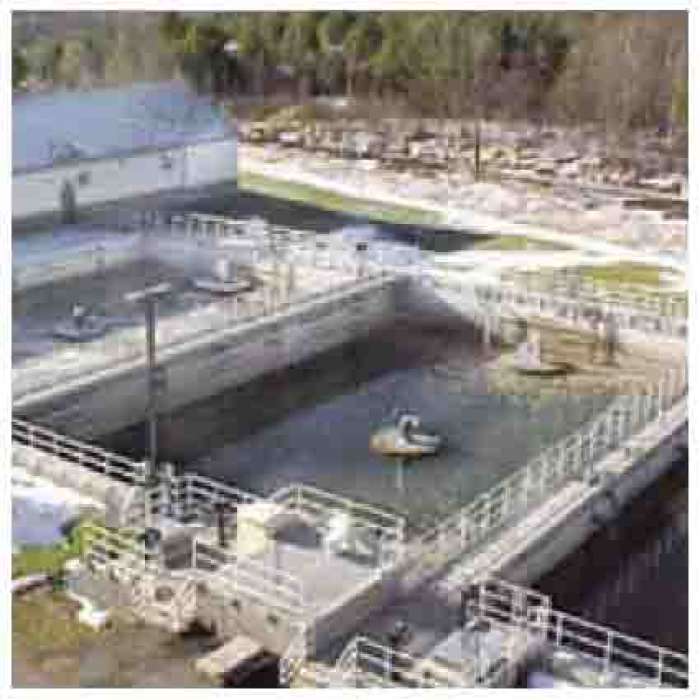 The plan of  Wastewater Treatment Plant for Goor sefid village (Kermanshah province)