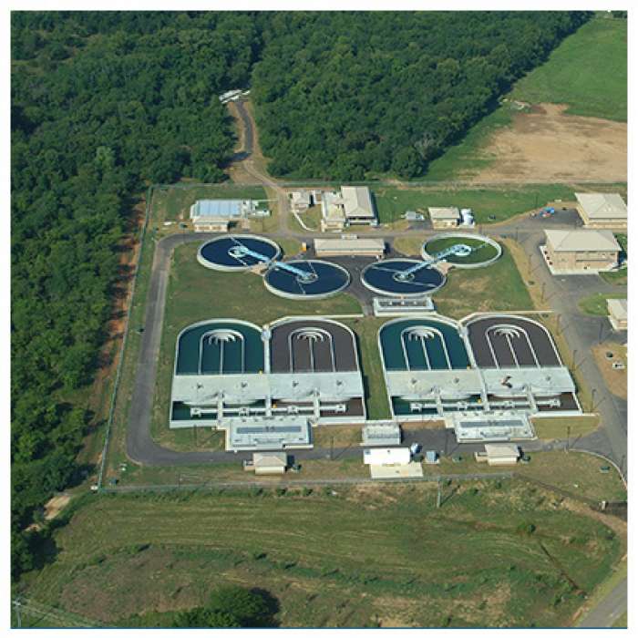 The plan of  Wastewater Treatment Plant for industrial town of  Saman 1 and 2 Koohrang   city (Charmahal Bakhtiari province)