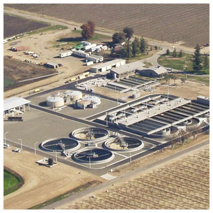 The plan of  Wastewater Treatment Plant for 2 Moduls of West and 4 Moduls of South (Tehran province)