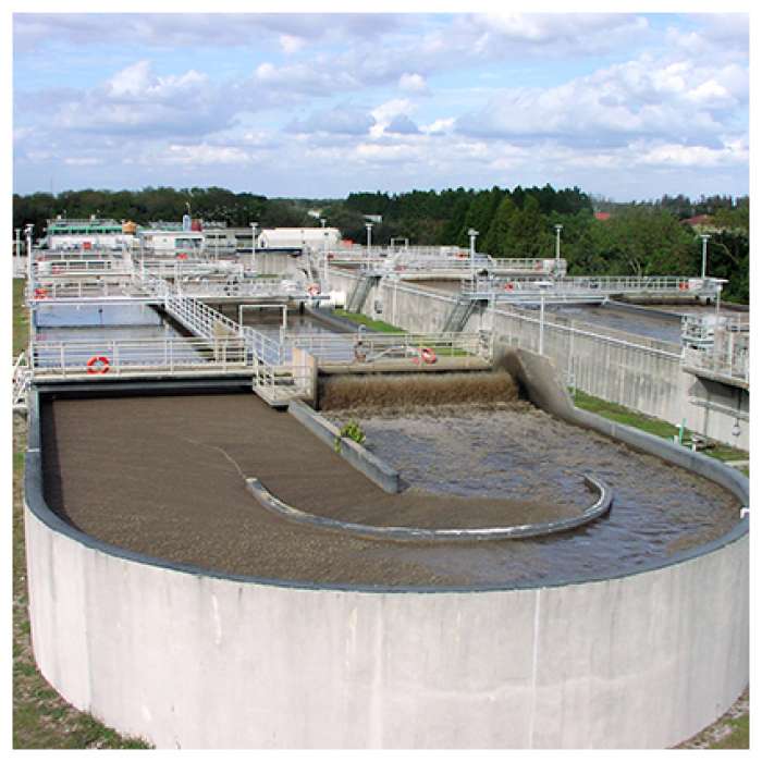 The plan of  Wastewater Treatment Plant for Razjerd village (Qazvin province)