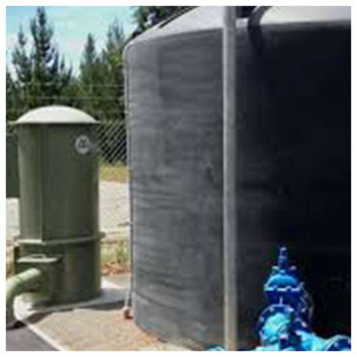 The plan of  Wastewater Treatment Plant for Kharvana city