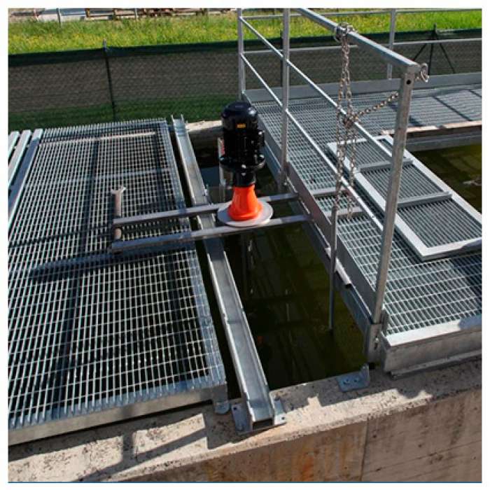 The plan of  Wastewater Treatment Plant for Bardskan city