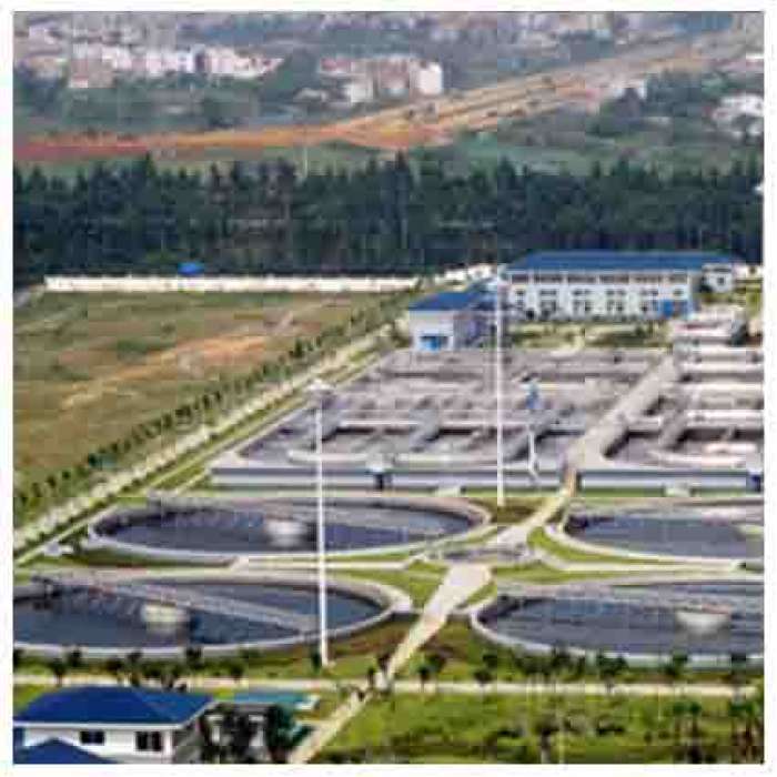 The plan of  Wastewater Treatment Plant for Mahdi abad village (Alborz province)