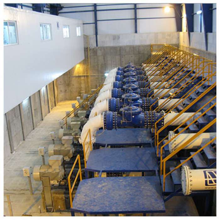 The plan of Water carriage to Parand (Alghadir 2) from Razi abad Tank to 40000 m3 Tank